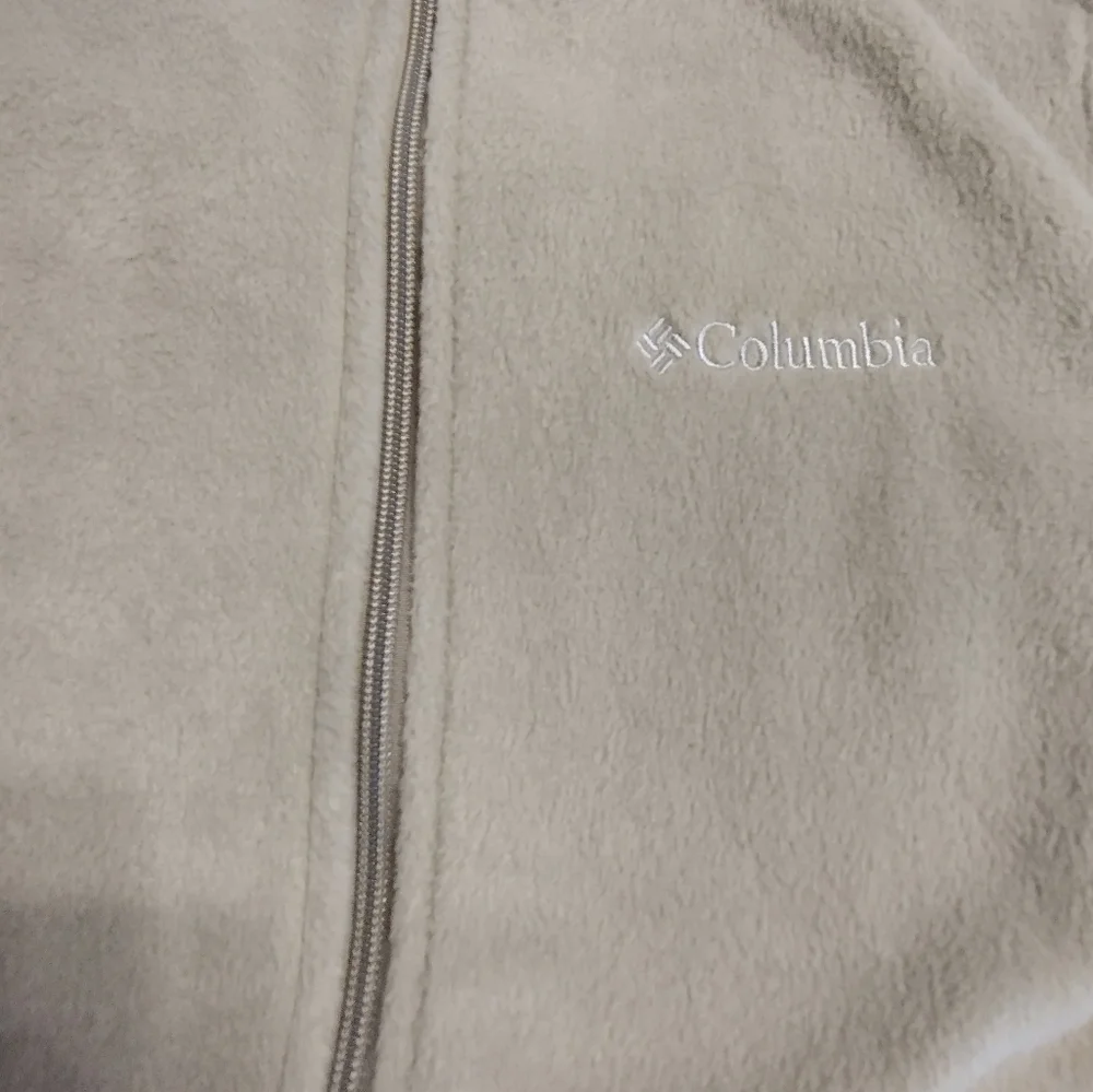 💚 EUC Men's Columbia  fleece vest with pockets Size Small